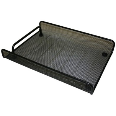 317383-BANDEJA SOBREMESA MALLA NEGRA precio por 1 unidades