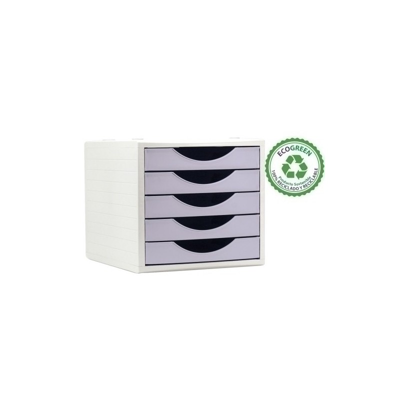 4005 ML PS-MODULO 5 CAJONES A.2000 MALVA PASTEL precio por 1 unidades