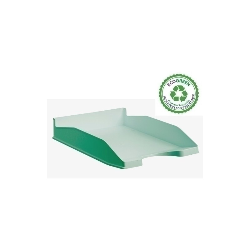 742 VE PS-BANDEJA SOBREMESA A.2000 VERDE PASTEL precio por 6 unidades