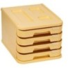 1000M-35-MODULO FAIBO 4 CAJONES AMARILLO PASTEL precio por 1 unidades