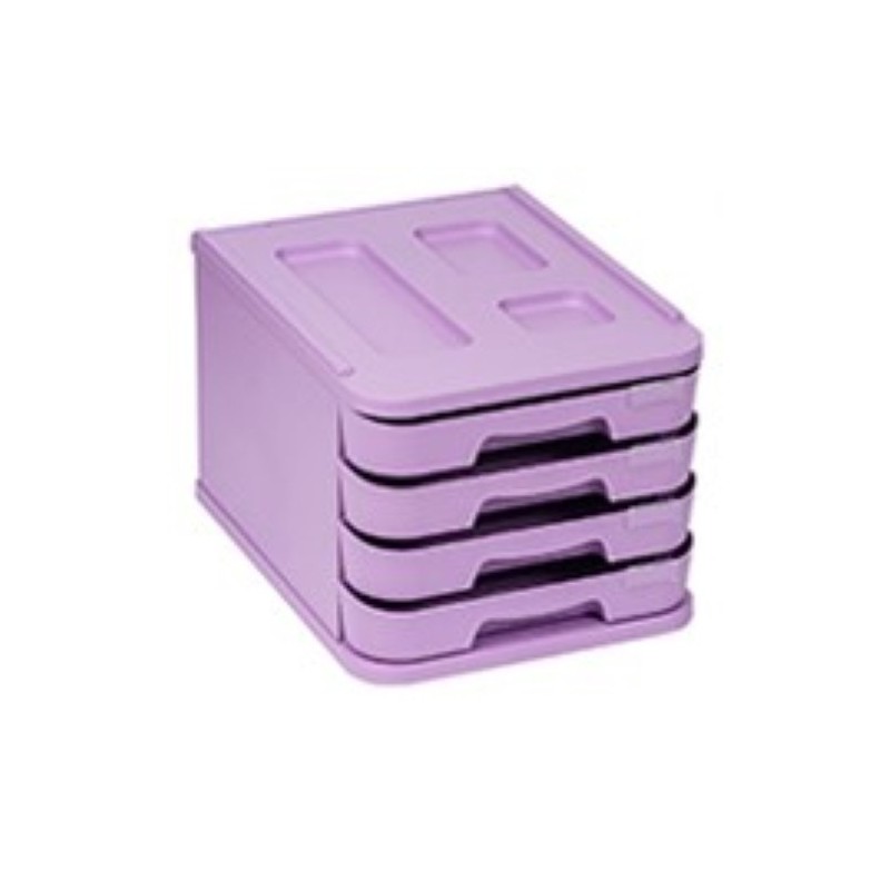 1000M-36-MODULO FAIBO 4 CAJONES VIOLETA PASTEL precio por 1 unidades