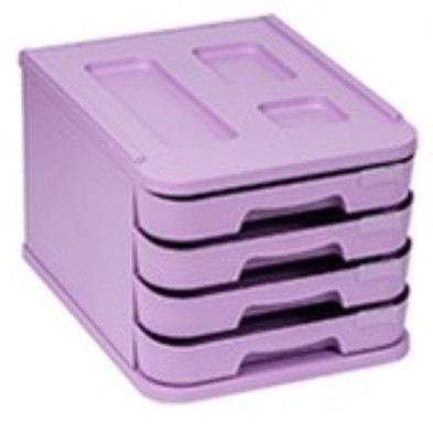 1000M-36-MODULO FAIBO 4 CAJONES VIOLETA PASTEL precio por 1 unidades