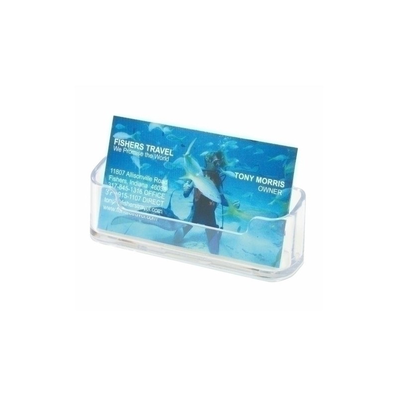 70101-PORTATARJETAS SOBR. FAIBO CRISTAL 1 COMP precio por 1 unidades