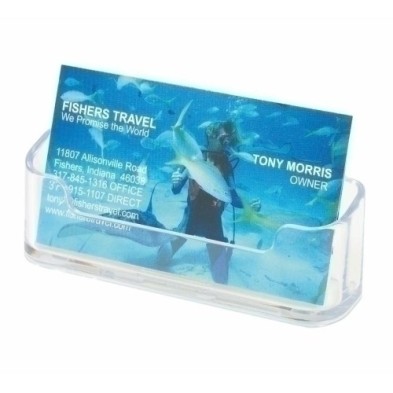 70101-PORTATARJETAS SOBR. FAIBO CRISTAL 1 COMP precio por 1 unidades