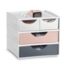 1032111681-MODULO CEP MYCUBE 4 CAJONES MIX BL/RO/GR precio por 1 unidades