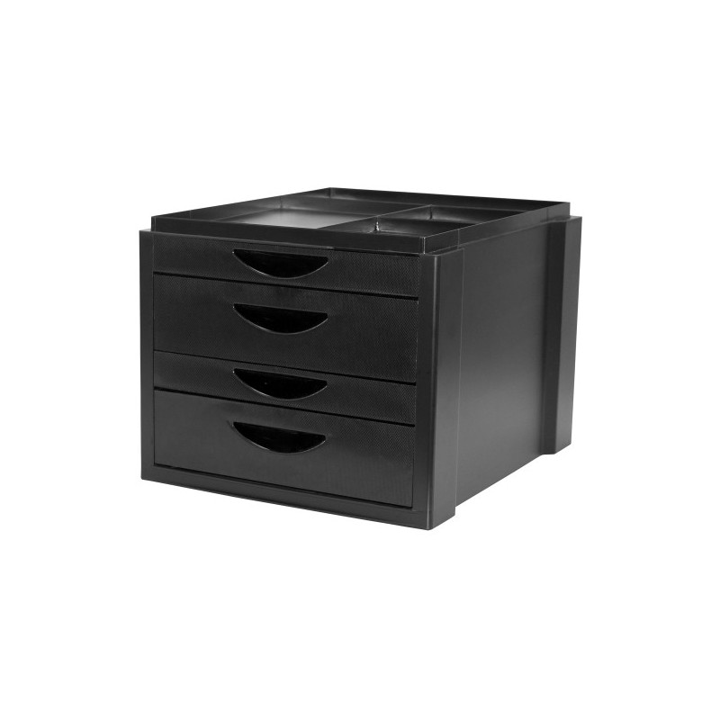 MO4NE-MODULO OLEF 4 CAJONES NEGRO precio por 1 unidades