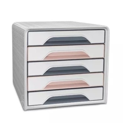 1071111681-MODULO CEP ESTANDAR 5 CAJONES BLANCO precio por 1 unidades