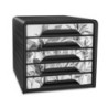 1071110611-MODULO CEP ESTANDAR 5 CAJONES NEGRO precio por 1 unidades
