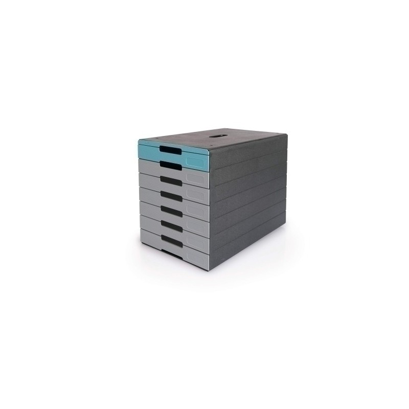 776306-MODULO DURABLE 7 CAJONES ECO IDEALBOX PR precio por 1 unidades