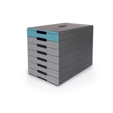 776306-MODULO DURABLE 7 CAJONES ECO IDEALBOX PR precio por 1 unidades
