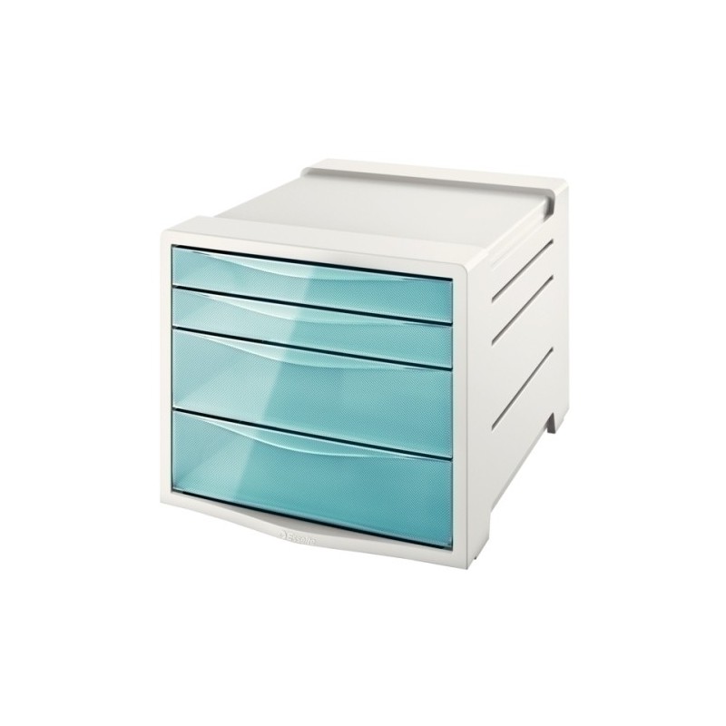 626284-MODULO ESSELTE 4 CAJ. COLOUR AZUL TR precio por 1 unidades