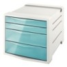626284-MODULO ESSELTE 4 CAJ. COLOUR AZUL TR precio por 1 unidades