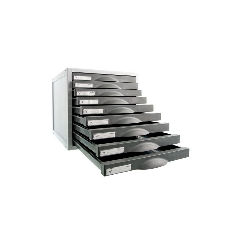 8409C GF-MODULO 9 CAJONES GRAFITO precio por 1 unidades