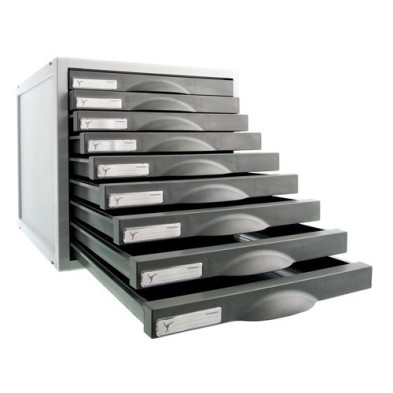 8409C GF-MODULO 9 CAJONES GRAFITO precio por 1 unidades