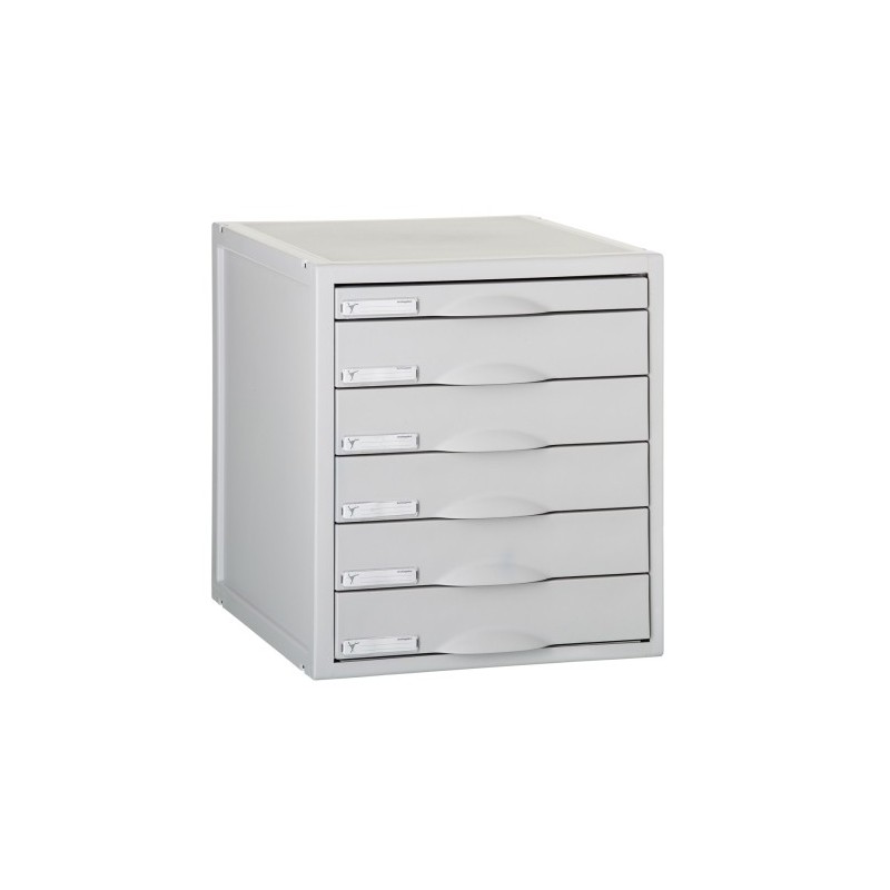 8206C GS-MODULO 6 CAJONES GRIS precio por 1 unidades