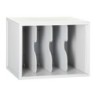 8103EV GS-MODULO 3 SEPARADORES GRIS precio por 1 unidades