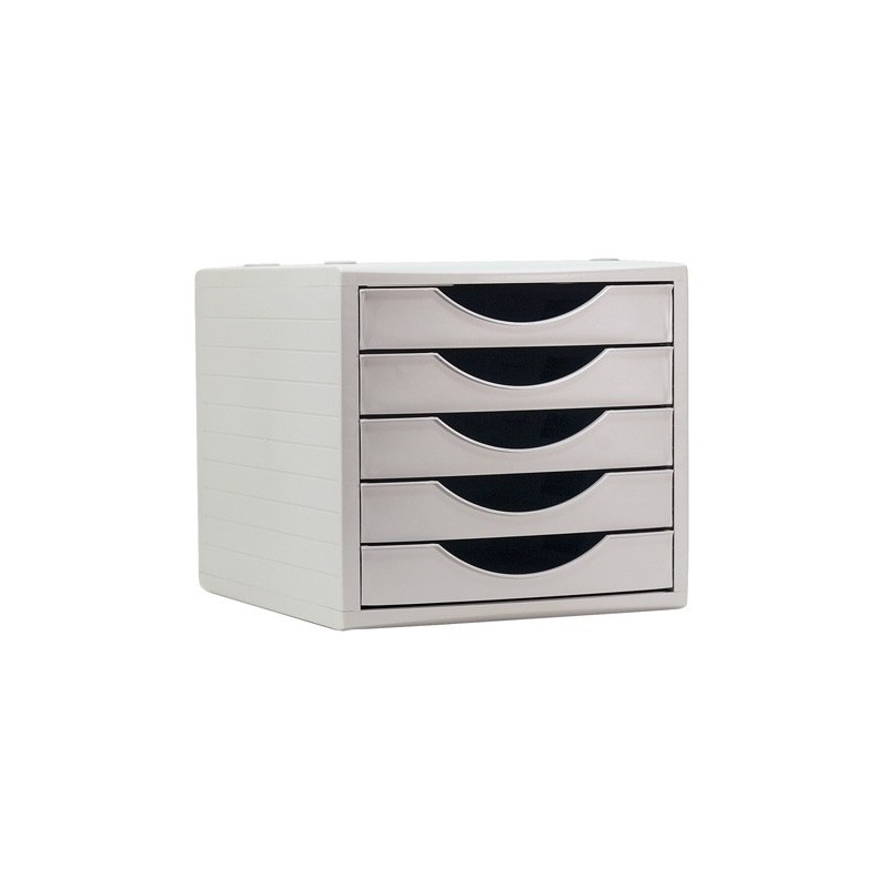 4005 GS-MODULO 5 CAJONES GRIS/GRIS precio por 1 unidades