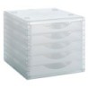 4005 CS TL-MODULO 5 CAJONES CRISTAL/CRISTAL precio por 1 unidades