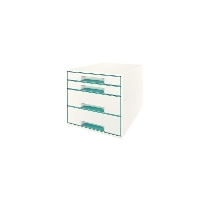 52132051/52131051-MODULO 4 CAJONES LEITZ TURQUESA precio por 1 unidades