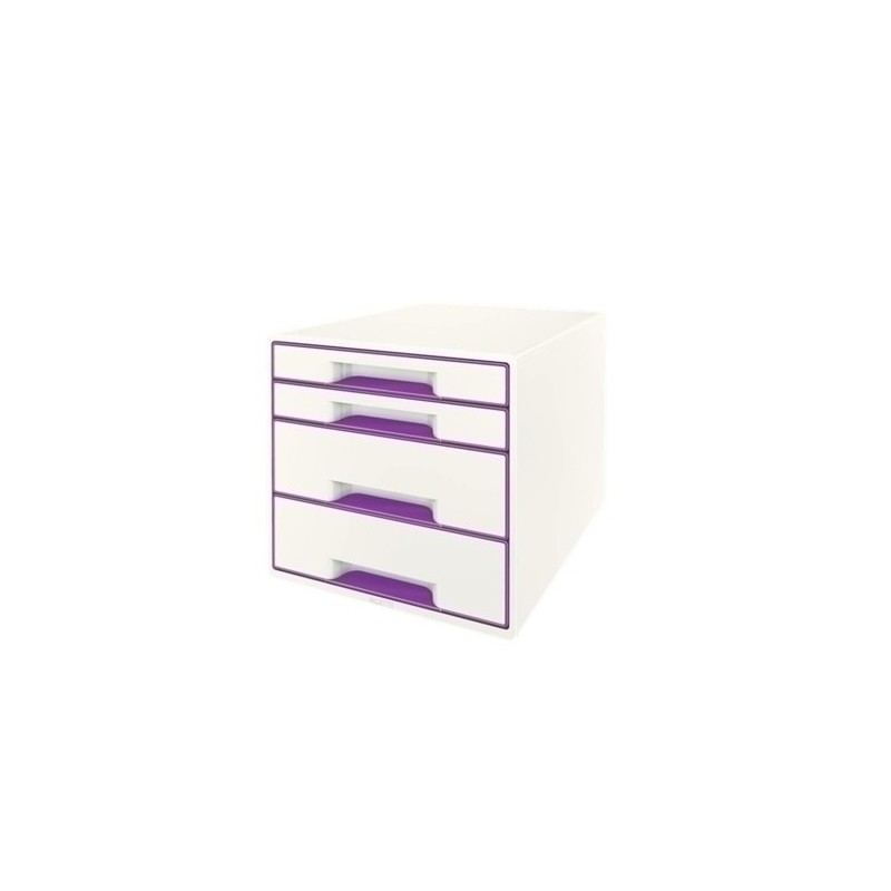 52132062/52131062-MODULO 4 CAJONES LEITZ VIOLETA precio por 1 unidades