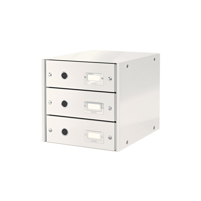 60480001-MODULO 3 CAJONES LEITZ BLANCO precio por 1 unidades