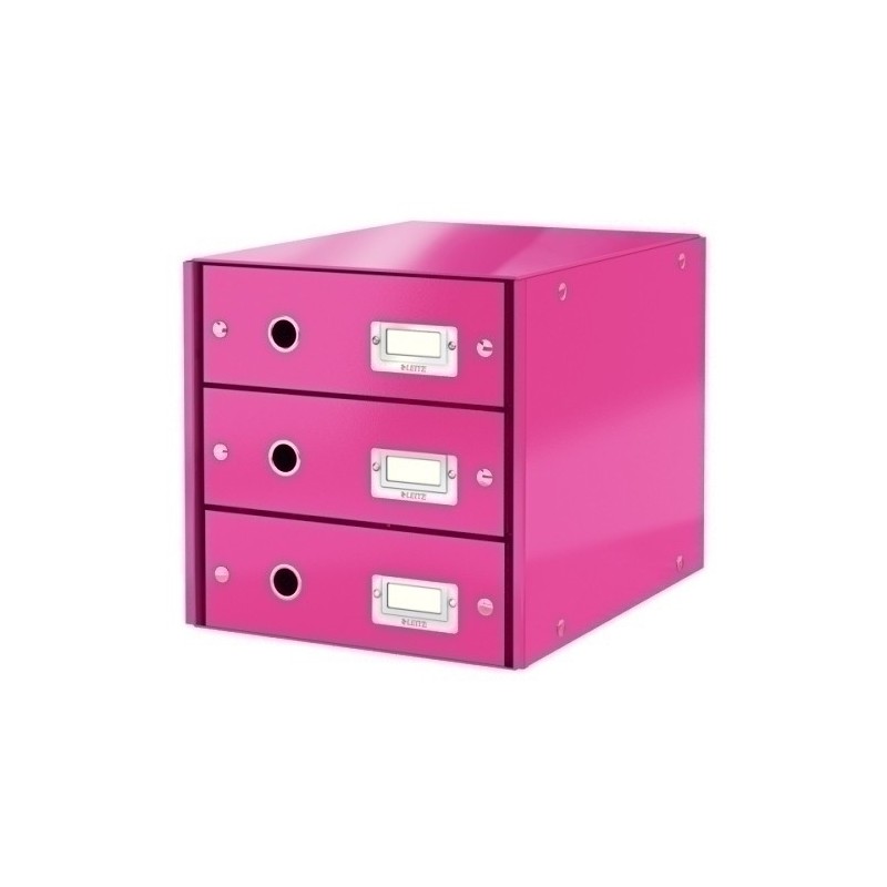 60480023-MODULO 3 CAJONES LEITZ FUCSIA precio por 1 unidades