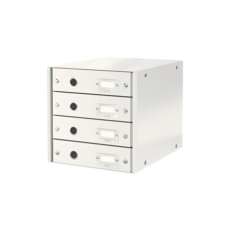 60490001-MODULO 4 CAJONES LEITZ BLANCO precio por 1 unidades