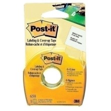 658-HD-CINTA CORRECTORA POST-IT 25 mm x 18 m precio por 1 unidades