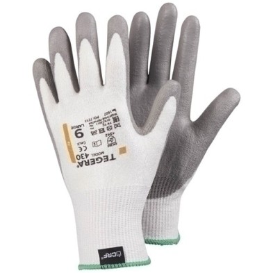 432 T-9-GUANTES TEGERA 430 RESISTENTE CORTE T-9 precio por 1 unidades