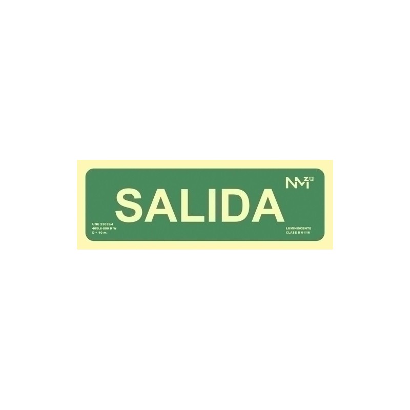 6170-06H VE-SEÑAL HOMOLOGADA SALIDA PACK DE 2 precio por 1 unidades