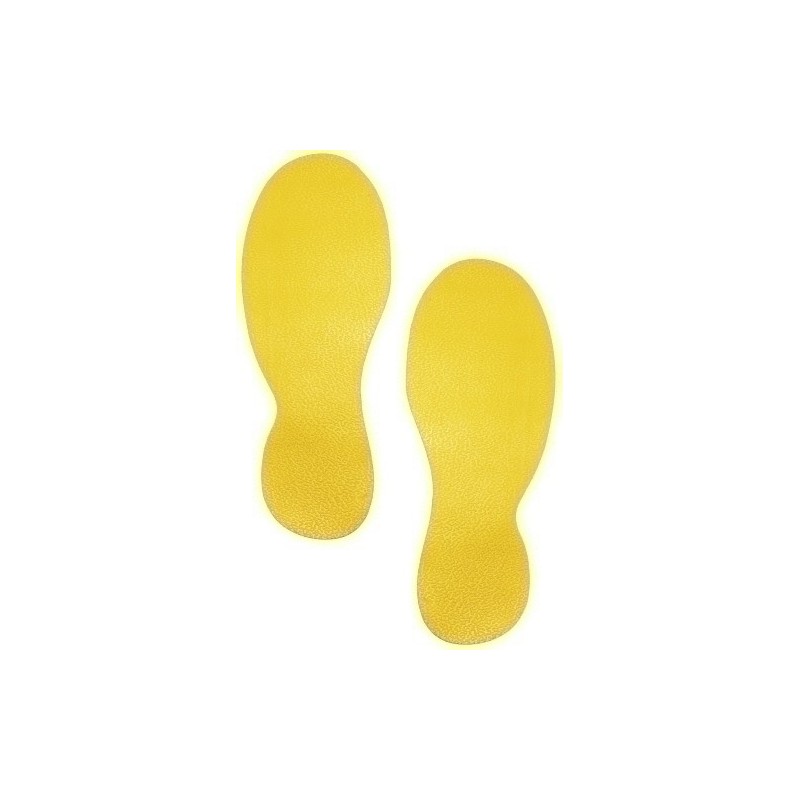 172704-MARCAJE SUELO DURABLE AUTOADH. PIES 5/PA precio por 1 unidades
