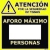 AF25-VINILO PARED 25x25 ROTULABLE AFORO MAXIM precio por 1 unidades