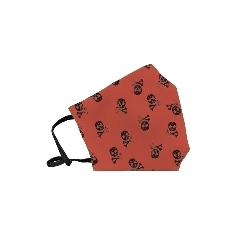101SKROL-MASCARILLA REUT. GRAN. SKULL ROJO precio por 1 unidades