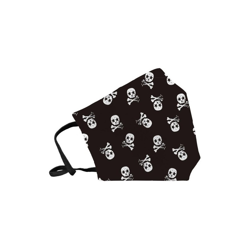 101SKNEL-MASCARILLA REUT. GRAN. SKULL NEGRO precio por 1 unidades