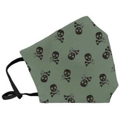 101SKKAL-MASCARILLA REUT. GRAN. SKULL KAKI precio por 1 unidades