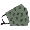 101SKKAL-MASCARILLA REUT. GRAN. SKULL KAKI precio por 1 unidades