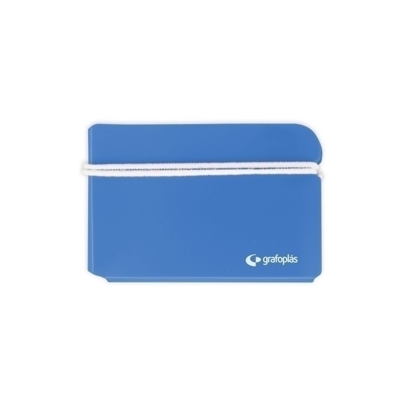 85000933-ESTUCHE PORTA MASCARILLA GRAFOPLAS PP AZ precio por 1 unidades