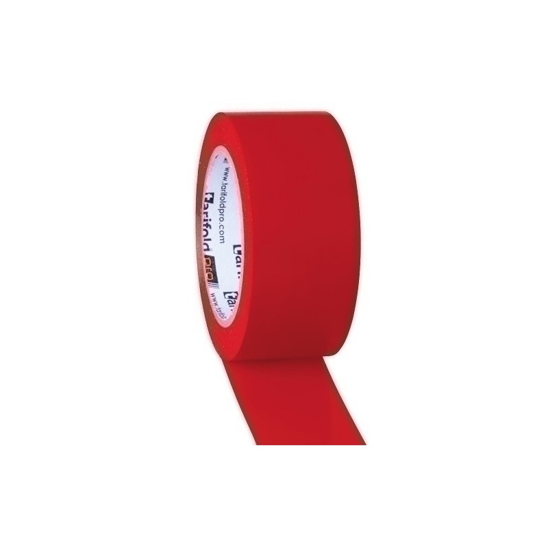 197703-MARCAJE SEGURIDAD TARIFOLD 33mx5cm ROJO precio por 1 unidades