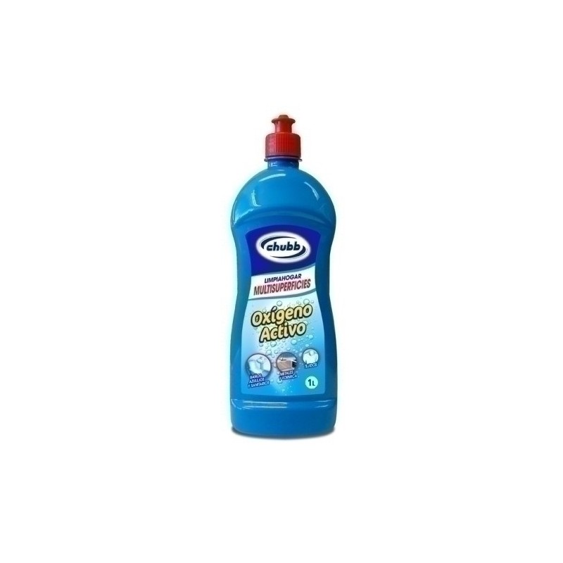 C01174/6314-LIMPIAHOGAR CHUBB OXIGENO ACTIVO 1 LITRO precio por 1 unidades