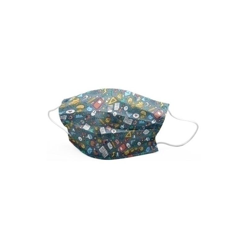 IN-AK-90 KMB-12-MASCARILLA QUIR. F.P. INF. COLE C/10 precio por 1 unidades
