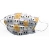 IN-AK-91 KMB-09-MASCARILLA QUIR. F.P. INF. GATOS 1 C/10 precio por 1 unidades