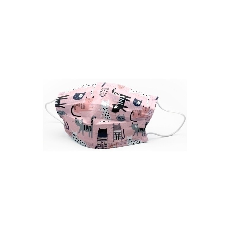 IN-AK-91 KMB-13-MASCARILLA QUIR. F.P. INF. GATOS RS C/10 precio por 1 unidades