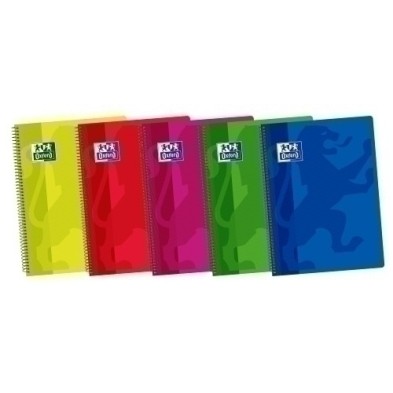 400106667-BLOCK OXF.SCH.PP 4º 80h LISO COL.(5) precio por 5 unidades
