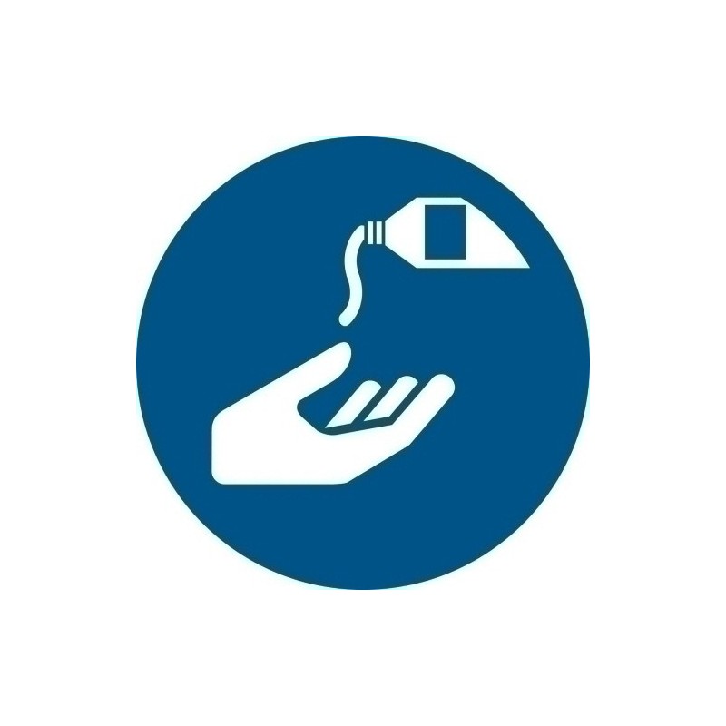 7530065-PICTOGRAMA "USAR CREMA PROTECCION" B/1 precio por 1 unidades