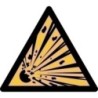 7550005-PICTOGRAMA "PELIGRO MAT. EXPLOSIVO" B/1 precio por 1 unidades