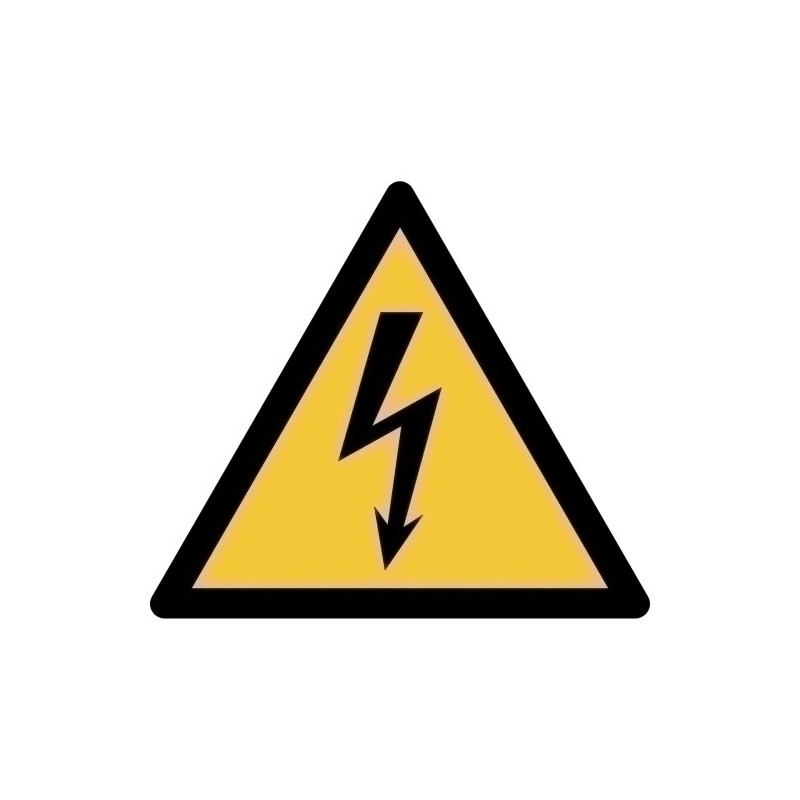 7550034-PICTOGRAMA "PELIGRO ELECTRICIDAD" B/1 precio por 1 unidades