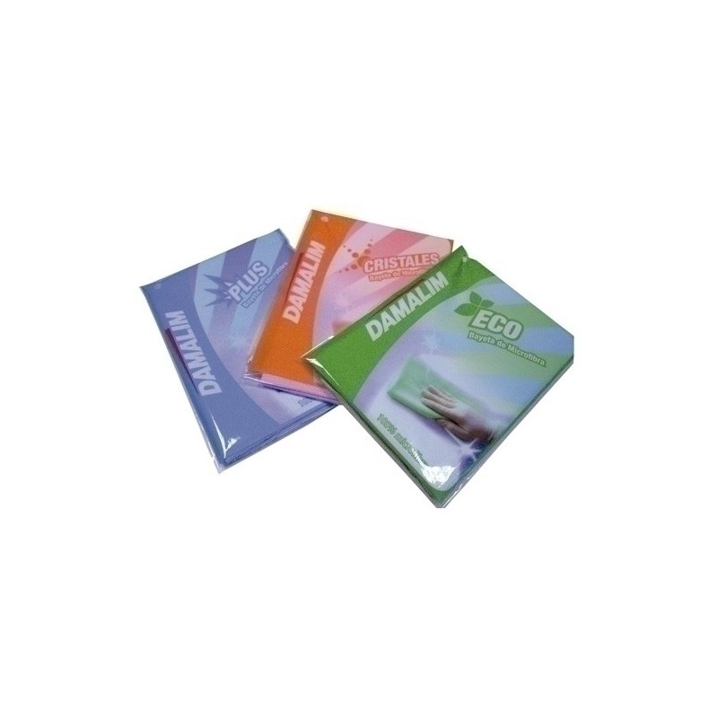 T05056-BAYETA MICROFIBRA ECO 40x40 AMARILLO precio por 1 unidades