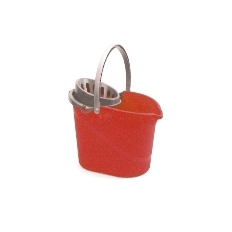 E01003-CUBO OVALADO C/ESCURRIDOR 15 L. precio por 1 unidades