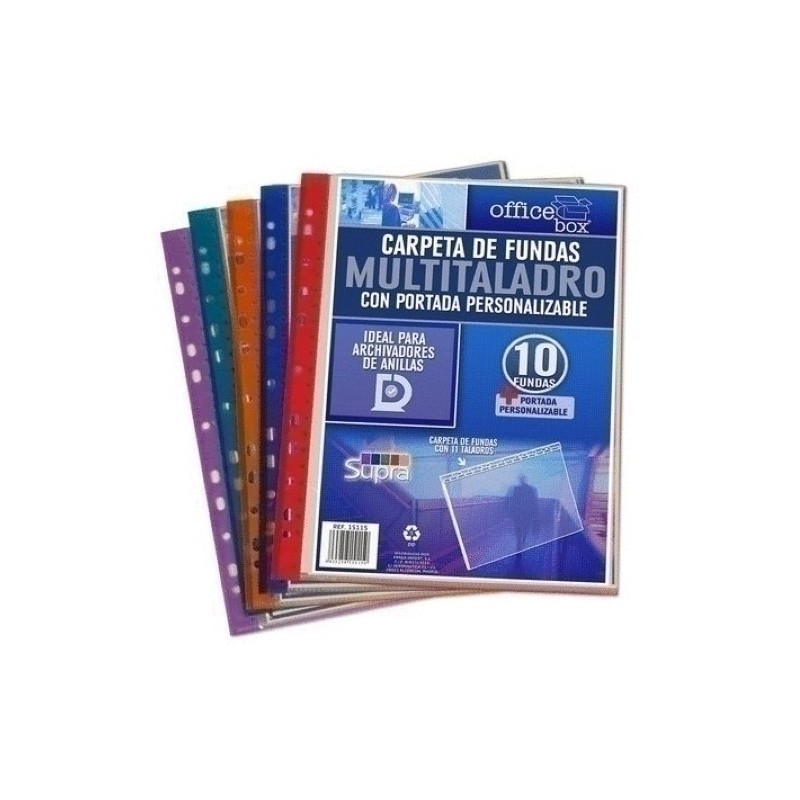 15115-TARIF.OFFICE BOX PP MULTITALADRO A4 10 F precio por 10 unidades