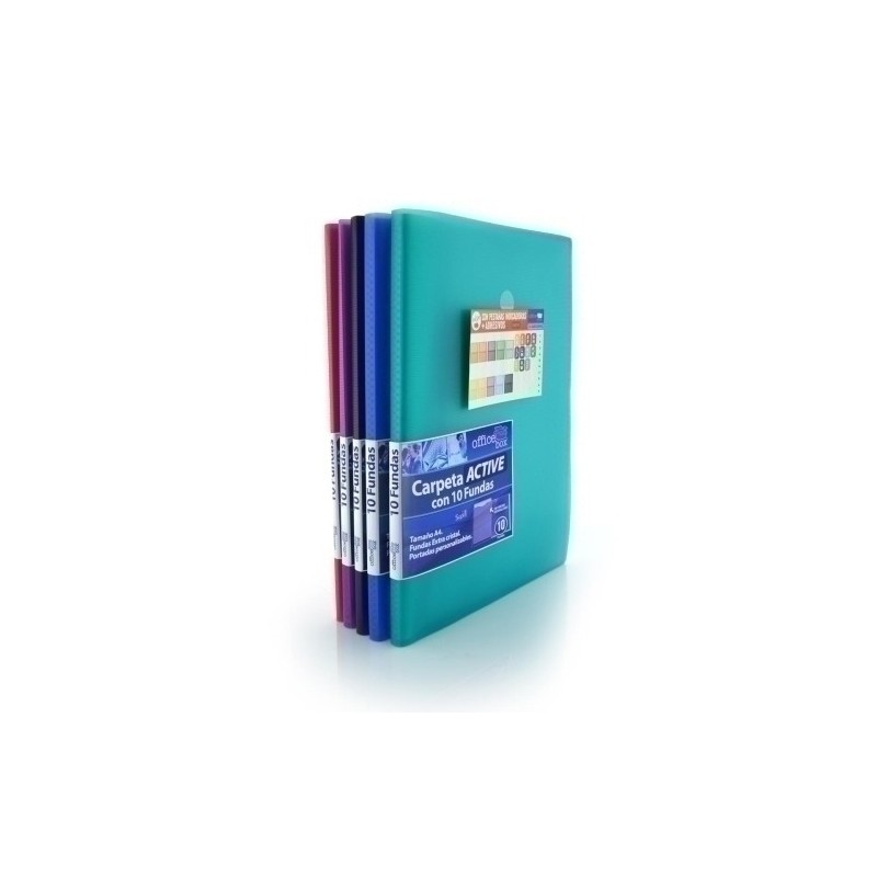 19115-TARIF.OFFICE BOX PP FLEX.A4 10 F. SURTID precio por 20 unidades
